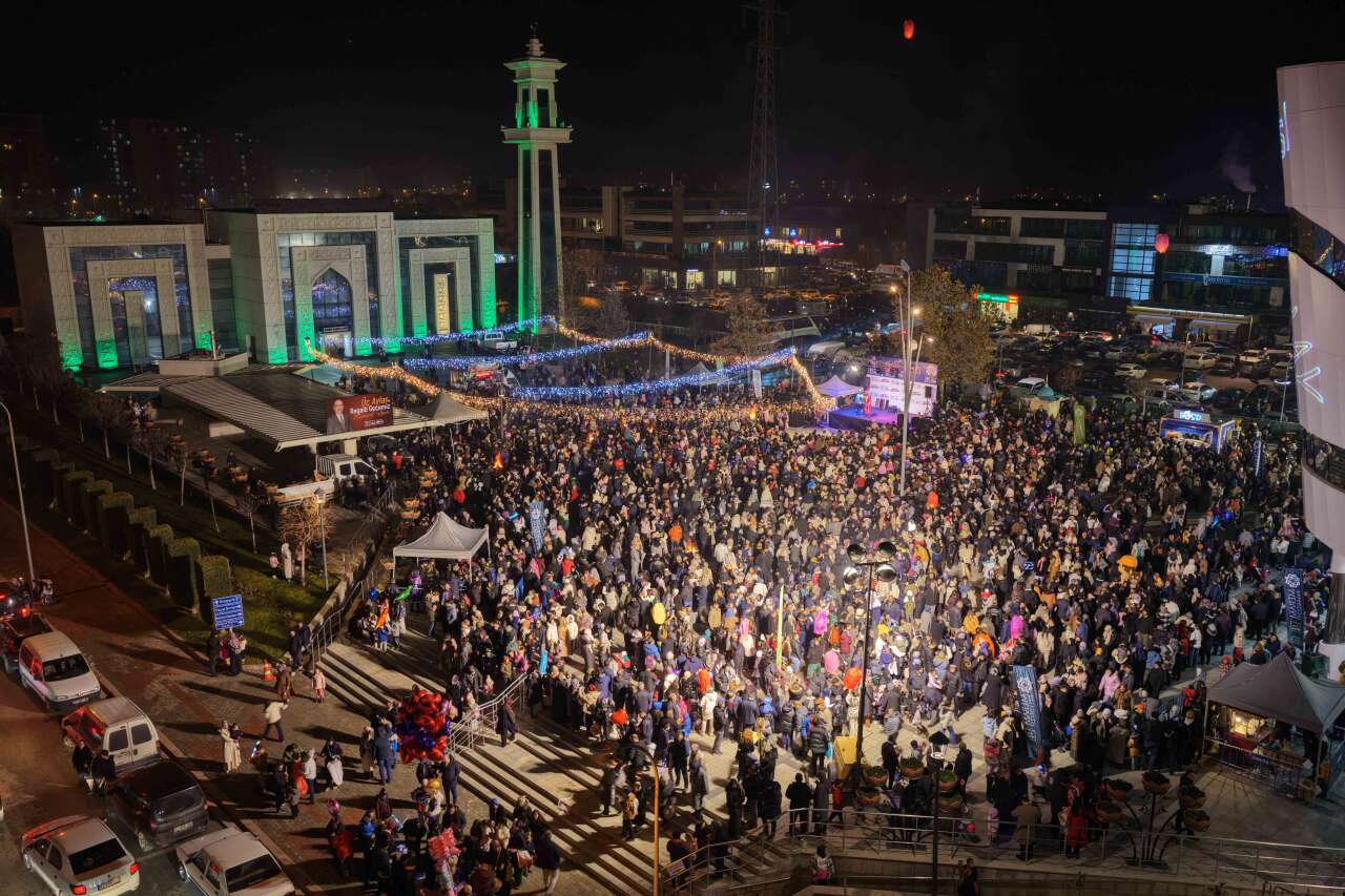 Konya’daki fener alayı kutlamaları renk cümbüşüne döndü 1